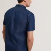 MIREK Regular Fit Chambray Short Sleeve Shirt