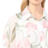 MIRIAM Floral Flutter Sleeve Midi Dress