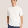 MODERN VISCOSE BLEND CREW Egret