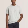 MODERN VISCOSE BLEND CREW High Rise Grey Heather