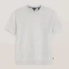 MODERN VISCOSE BLEND CREW High Rise Grey Heather