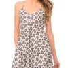 MOIRA Tile Print Strappy Asymmetric Midi Dress