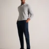 MORAR Long Sleeve T Stitch Knitted Polo