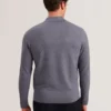 MORAR T Knit Long Sleeve Polo Top