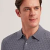 MORAR T Knit Long Sleeve Polo Top