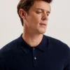 MORAR T Knit Long Sleeve Polo Top