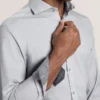 NANTUCKET Dobby Stretch Cotton Slim Fit Shirt