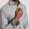 NANTUCKET Dobby Stretch Cotton Slim Fit Shirt