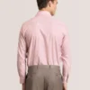 NANTUCKET Geo Print Stretch Cotton Slim Fit Shirt