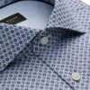 NANTUCKET Geo Print Stretch Cotton Slim Fit Shirt