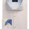 NANTUCKET Geo Texture Stretch Cotton Slim Fit Shirt