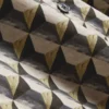 NAYELIN Relaxed Fit Painted Geo Print Shirt