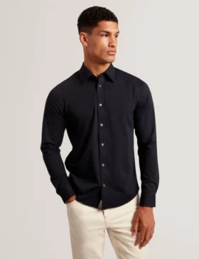 NORTUN Regular Fit Knitted Jersey Shirt