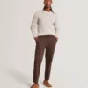 OSAKA Textured Silk Blend Long Sleeve Polo