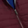 PAFAVOR Quilted Front Funnel Neck Zip-Up Gilet