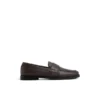 PARLIAMENT Grained Leather Penny Loafers