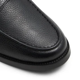 PARLIAMENT Grained Leather Penny Loafers