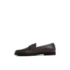PARLIAMENT Grained Leather Penny Loafers