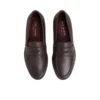 PARLIAMENT Grained Leather Penny Loafers