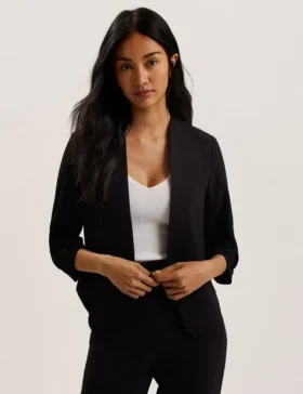 POPSY 3/4 Sleeve Crop Jacket
