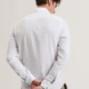 PRYNN Linen Cotton Woven Long Sleeve Shirt