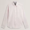 PRYNN Linen Cotton Woven Long Sleeve Shirt