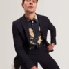 QUORIK Mixed Floral Print Long Sleeve Shirt