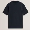 REDMAN Textured Pure Cotton Knitted Polo Shirt