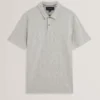 REMBRAN Cable Texture Cotton Blend Polo