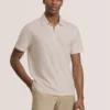 RIB ZIP POLO Ribbed Zip Polo