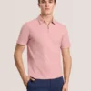 RIB ZIP POLO Ribbed Zip Polo