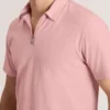 RIB ZIP POLO Ribbed Zip Polo