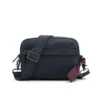 ROMAN Nylon Leather Detail Crossbody Bag