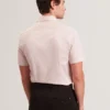 ROMMANN Micro Geo Print Slim Short Sleeve Shirt