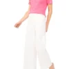 RONNI Rib Knit Short Sleeve Polo Top