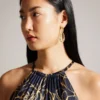 ROXIELL Halter Maxi Dress
