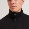 RUABON Funnel Neck Longline Jacket With Liner