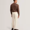 SAINSY Branded Texture Crew Neck Jumper