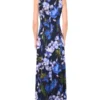 SLEEVELESS MAXI DRESS Navy