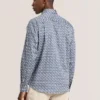 SOREN LONG SLEEVE ARCHIE PRINT SHIRT Dark Denim