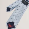 STEEPLE Circle Geometric Print Silk Tie