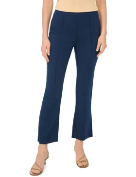 STRAIGHTLEGTROUSERS Tailored Pintuck Straight Leg Trousers