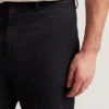 TEDDOT Tapered Leg Cotton Stretch Twill Pants