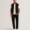 TERINCE Zip-Through Funnel Neck Gillet