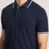 TEXTURE POLO Button Up Polo