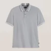 TEXTURE POLO Button Up Polo