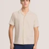 Textured Camp Shirt Textured Camp Shirt