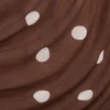TILDAHH Off-Shoulder Polka Dot Mesh Mini Dress