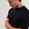 TORRENT Wool Blend Ribbed Raglan T-Shirt