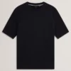 TORRENT Wool Blend Ribbed Raglan T-Shirt